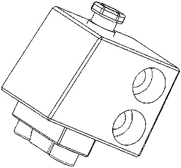 Medium and high pressure resistant self-sealing square-circle conversion joint and sealing connection method for hose