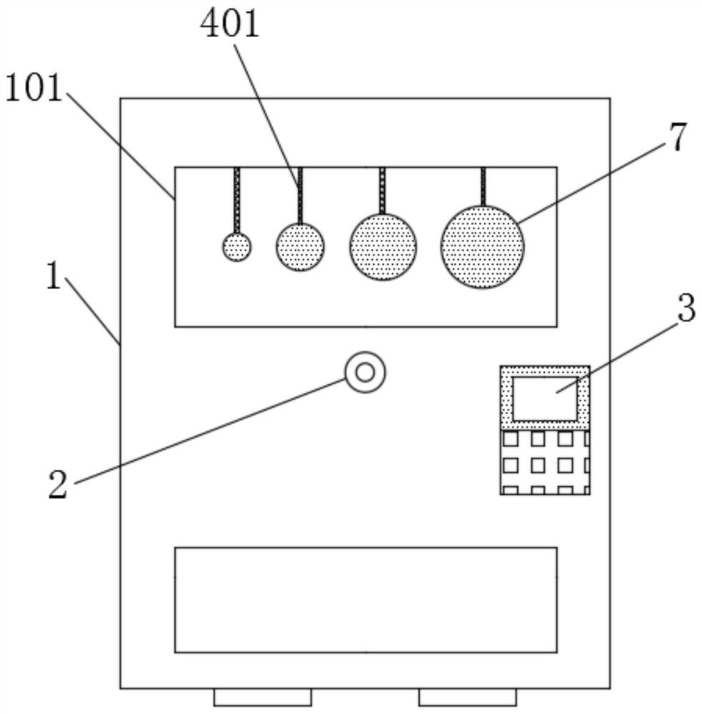 Exercise dumbbell equipment automatic vending device