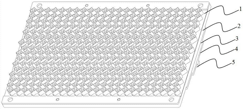 X-waveband phased-array waveguide antenna