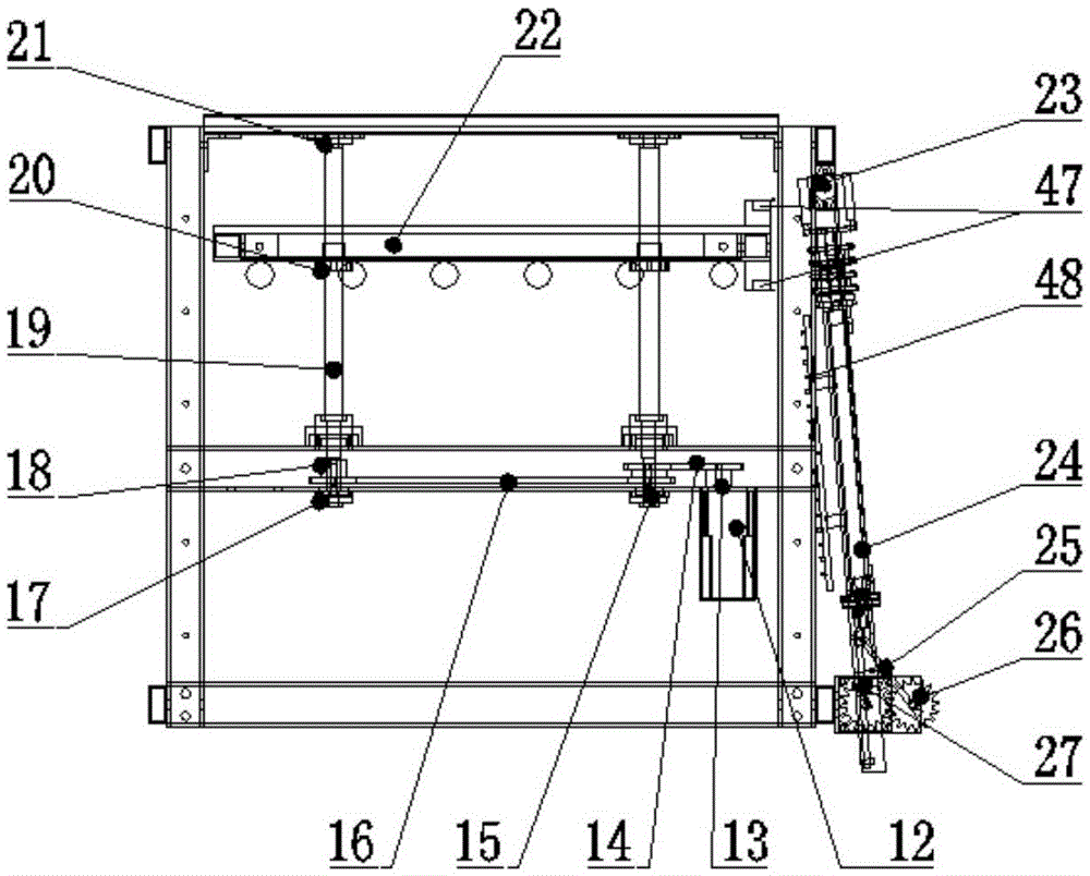 Locked three-dimensional intelligent seedling raising platform system based on artificial light source technology