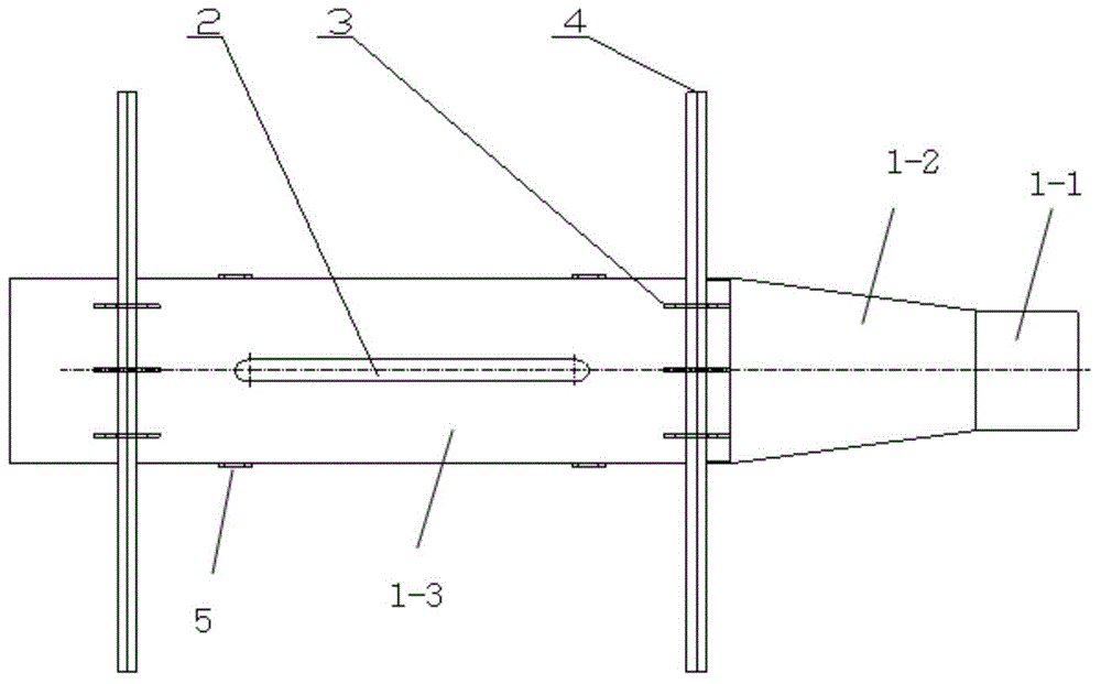 Blast furnace front refractory casting mold and casting method