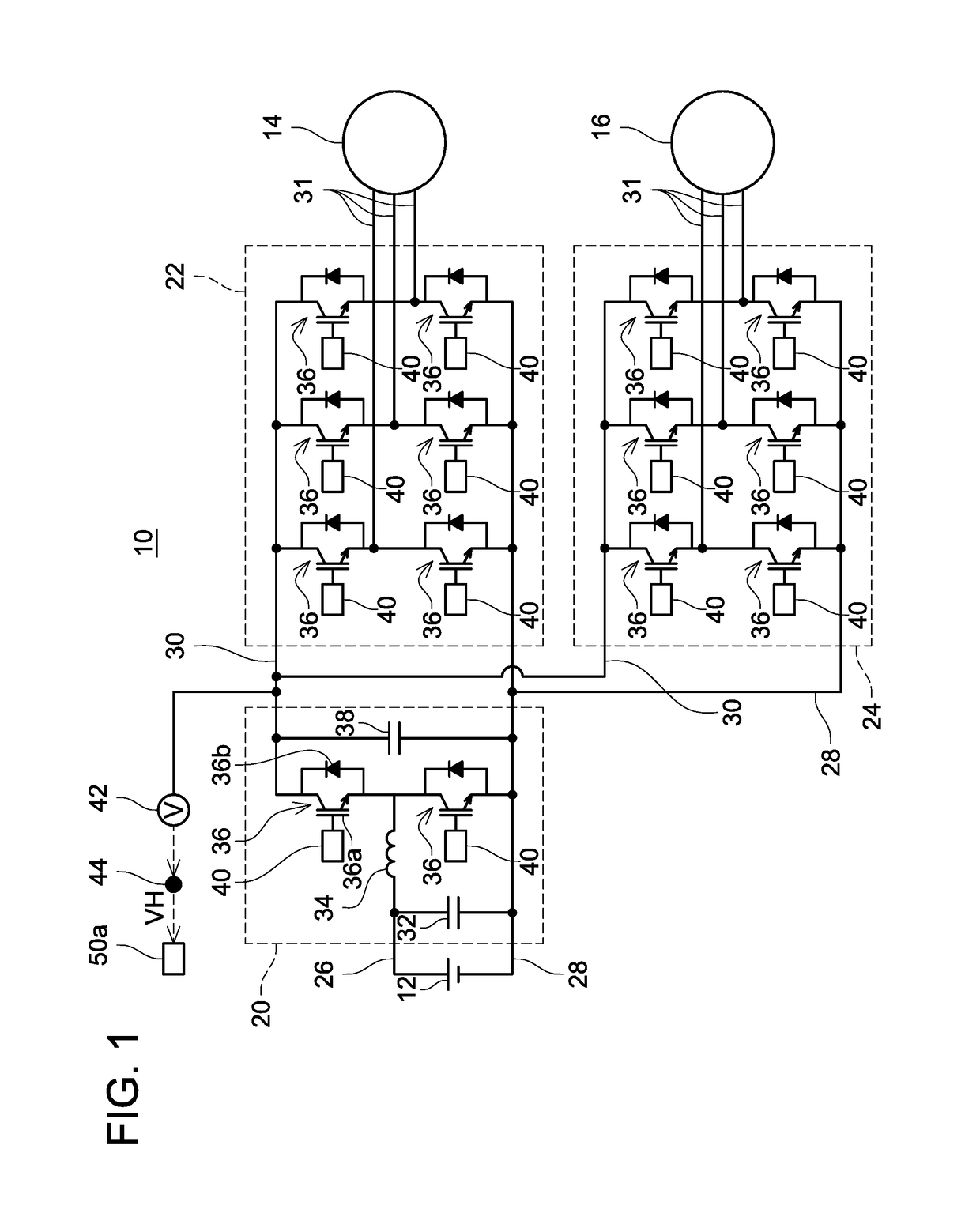 Gate voltage control device