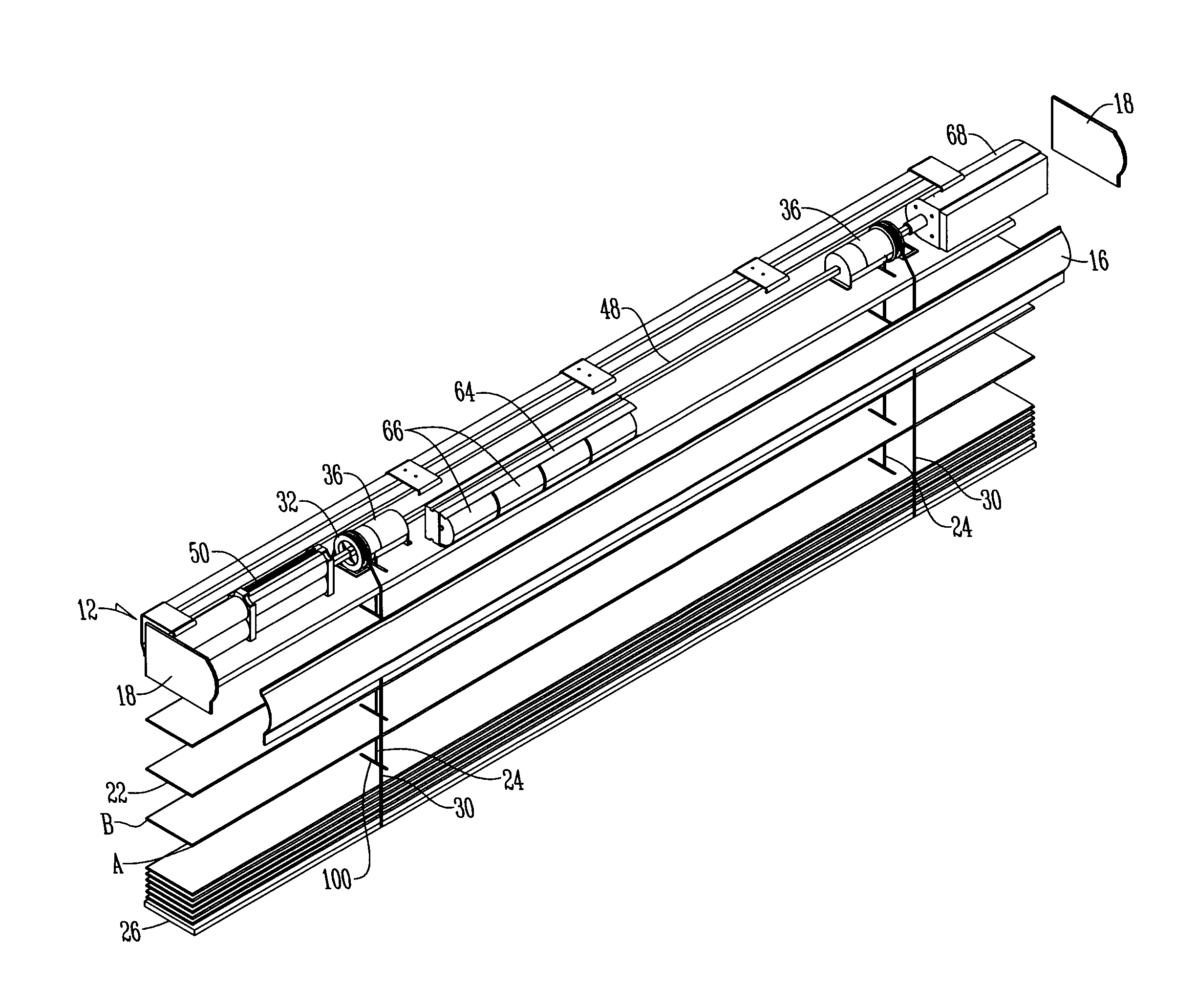 Motorizable tilt shade system and method