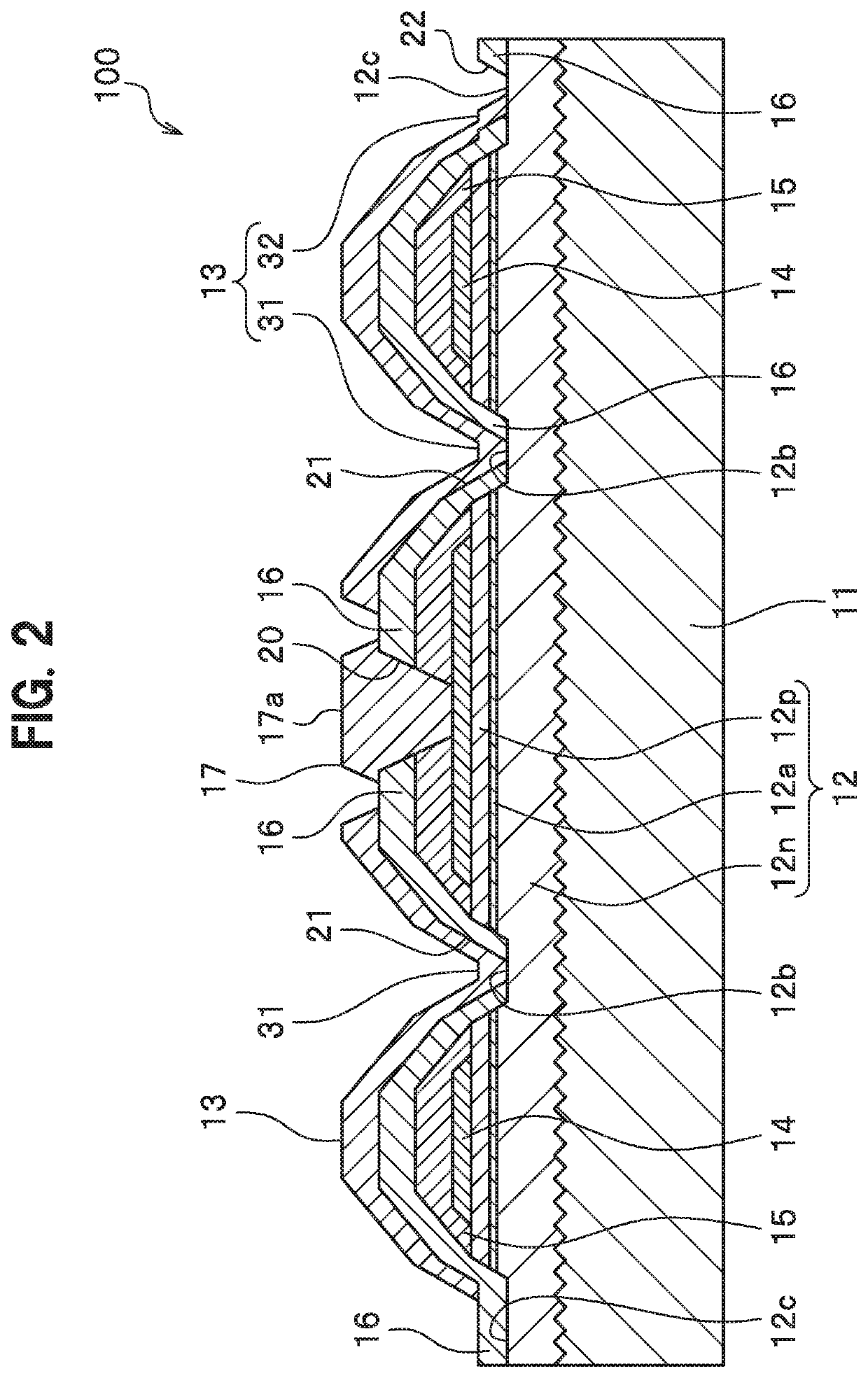 Semiconductor light emitting element