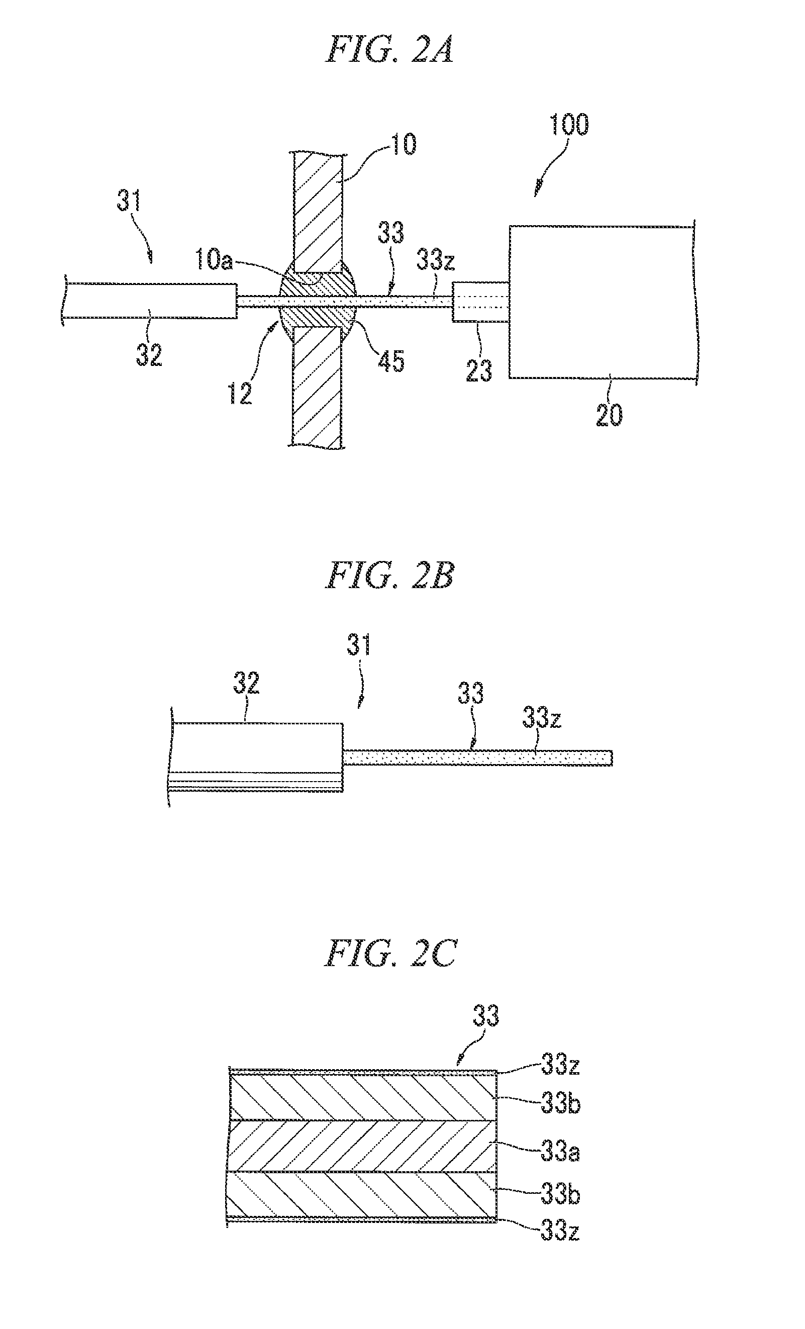 Optical device sealing structure and optical deveice manufacturing method