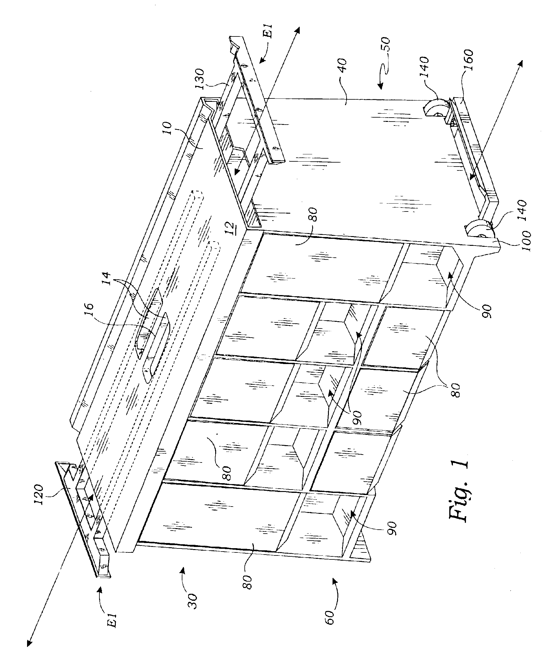 Portable combination toolbox, workbench, and dispensing crib