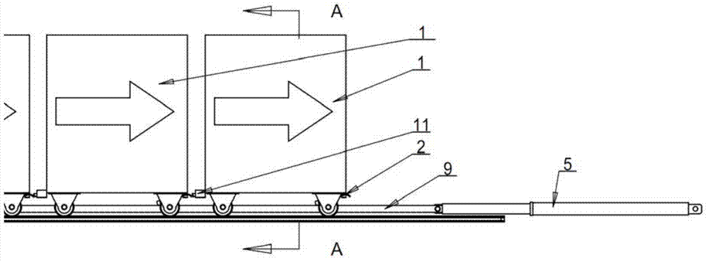 Material storage mechanism for organic garbage fully automatic feeding system