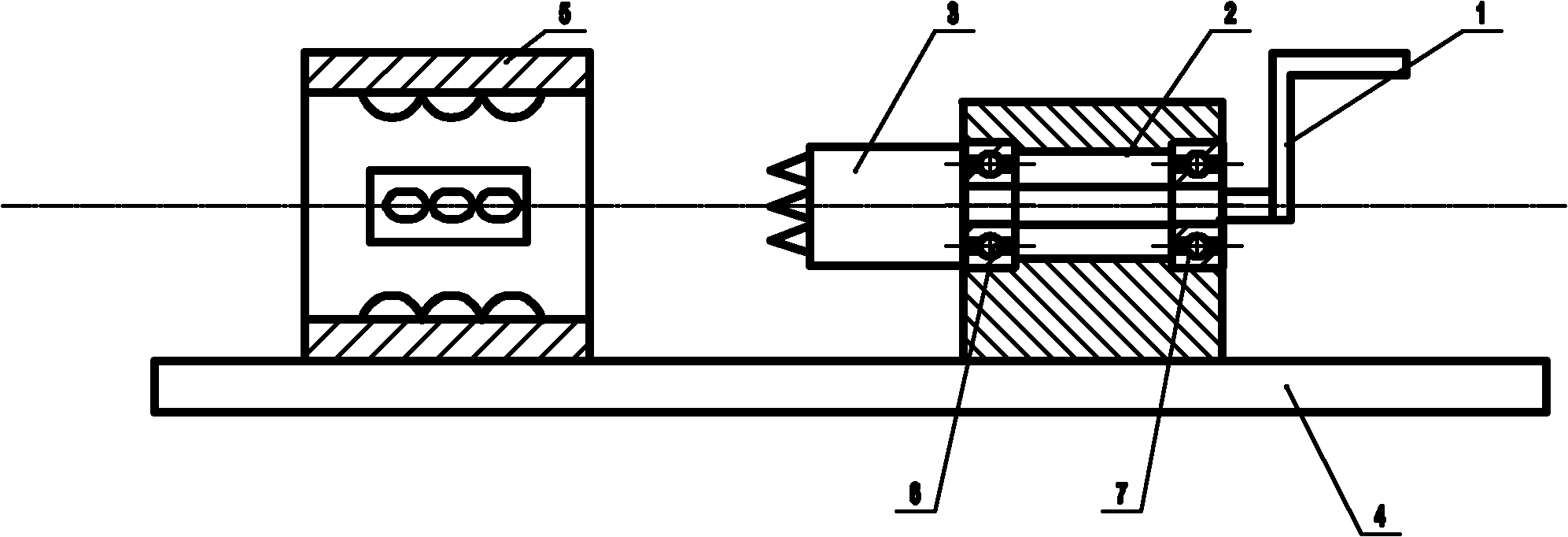 Manual corn ear sheller