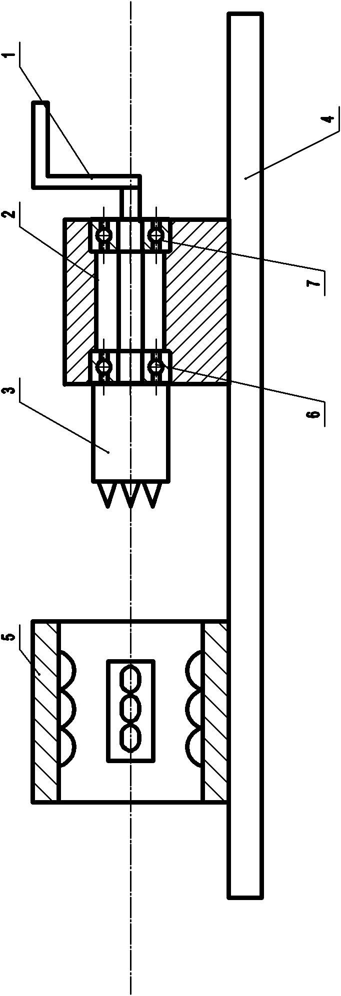 Manual corn ear sheller