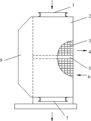 Self-closed integrally cast air preheater