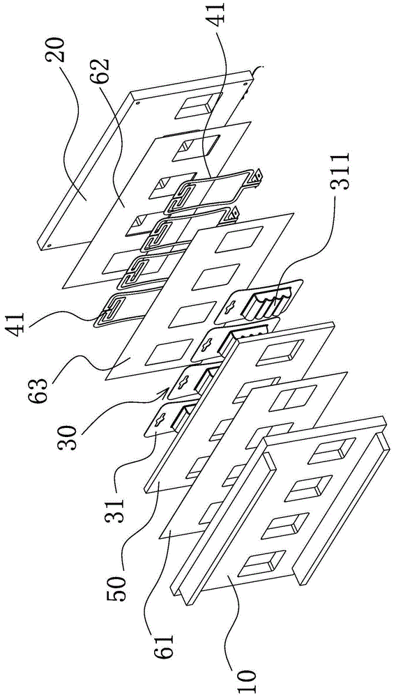 Battery package heat-seal device