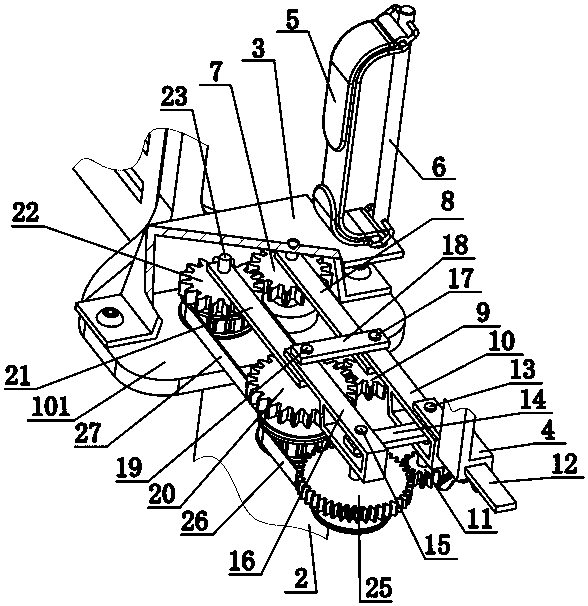 Passive finger rehabilitation training device