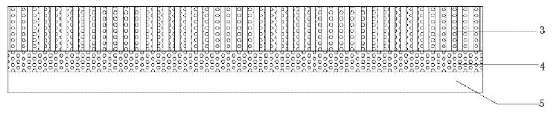 Preparation method of blanket type light anode for dye sensitized solar cell