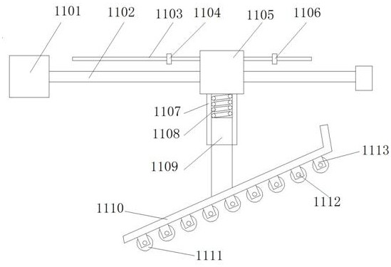 A kind of calcium carbonate powder grinding device