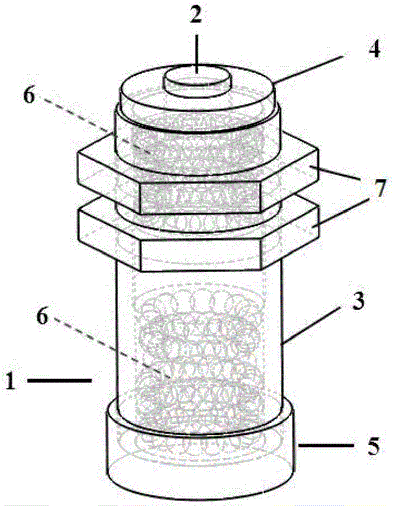 Array damping-ball shock absorption device