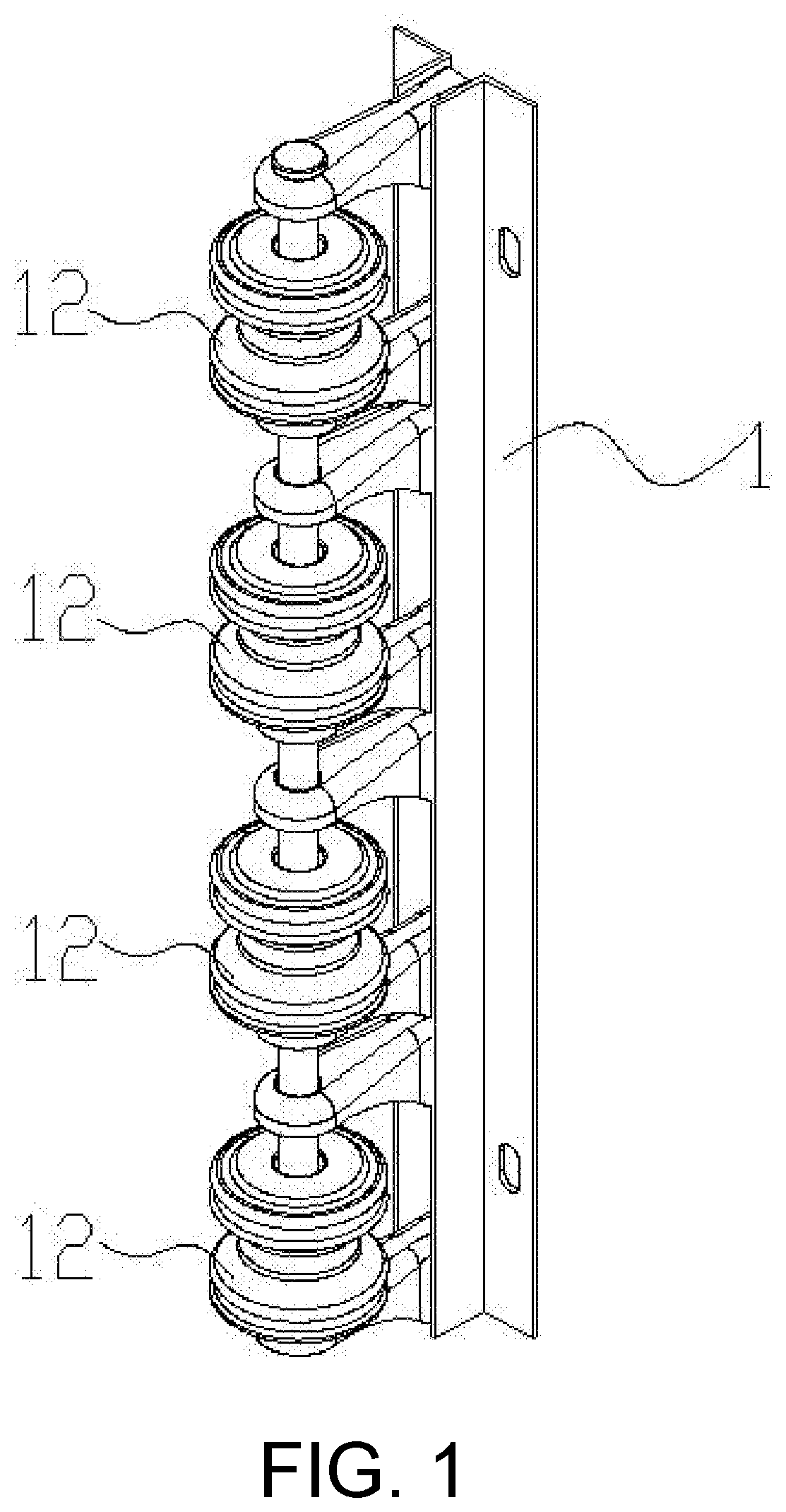 Integrated opposite hook wire clamp