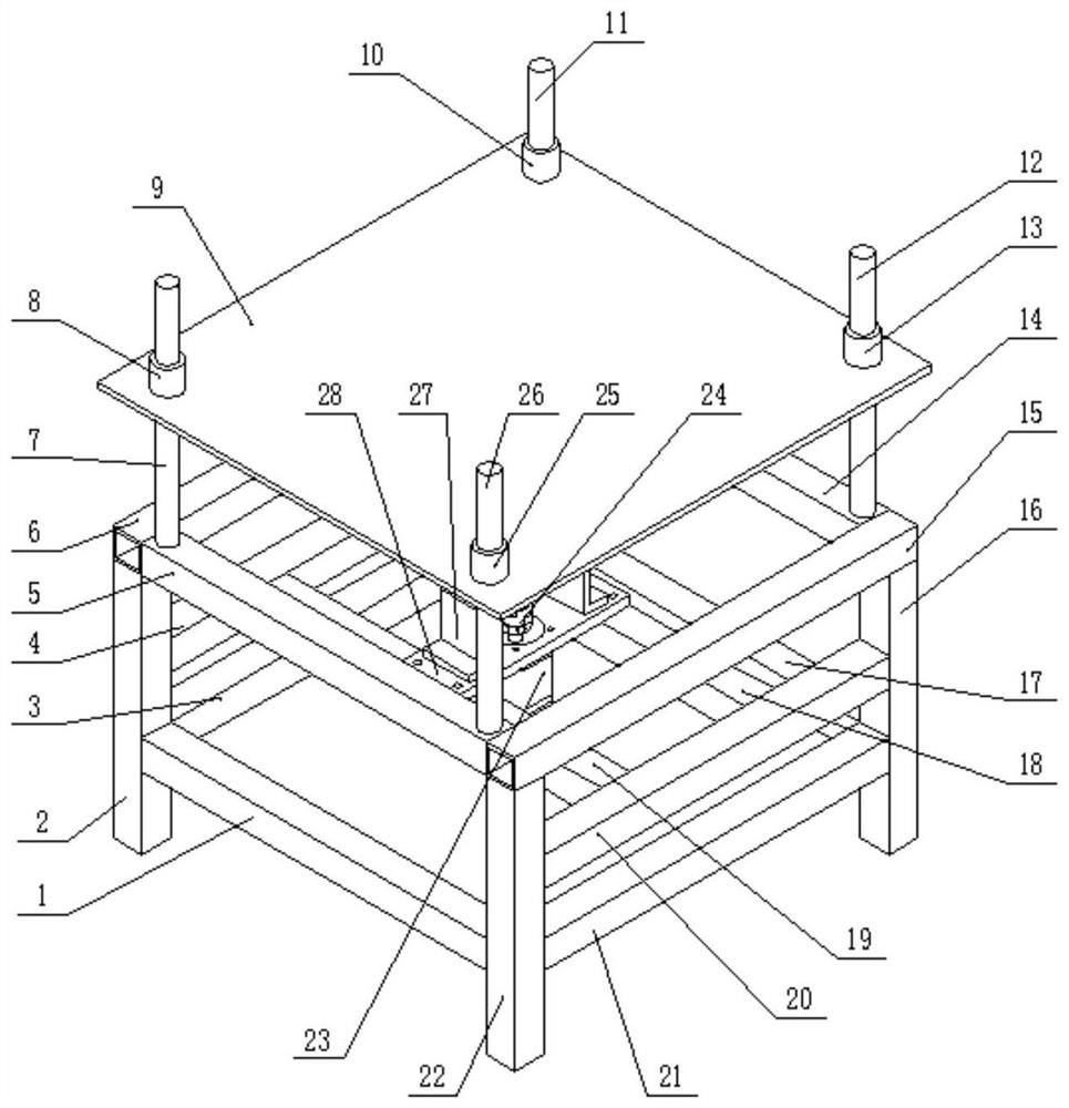 A diamond cutting blade experimental device