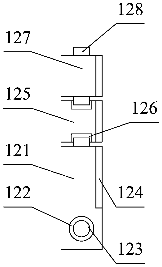 Adjustable thoracic cavity distraction device for thoracic surgery department