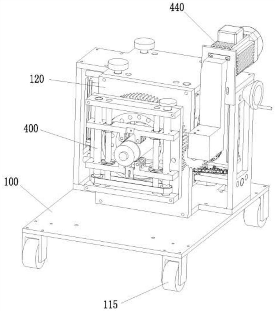 A kind of automatic stripping device and automatic stripping method of power cable outer protective sheath