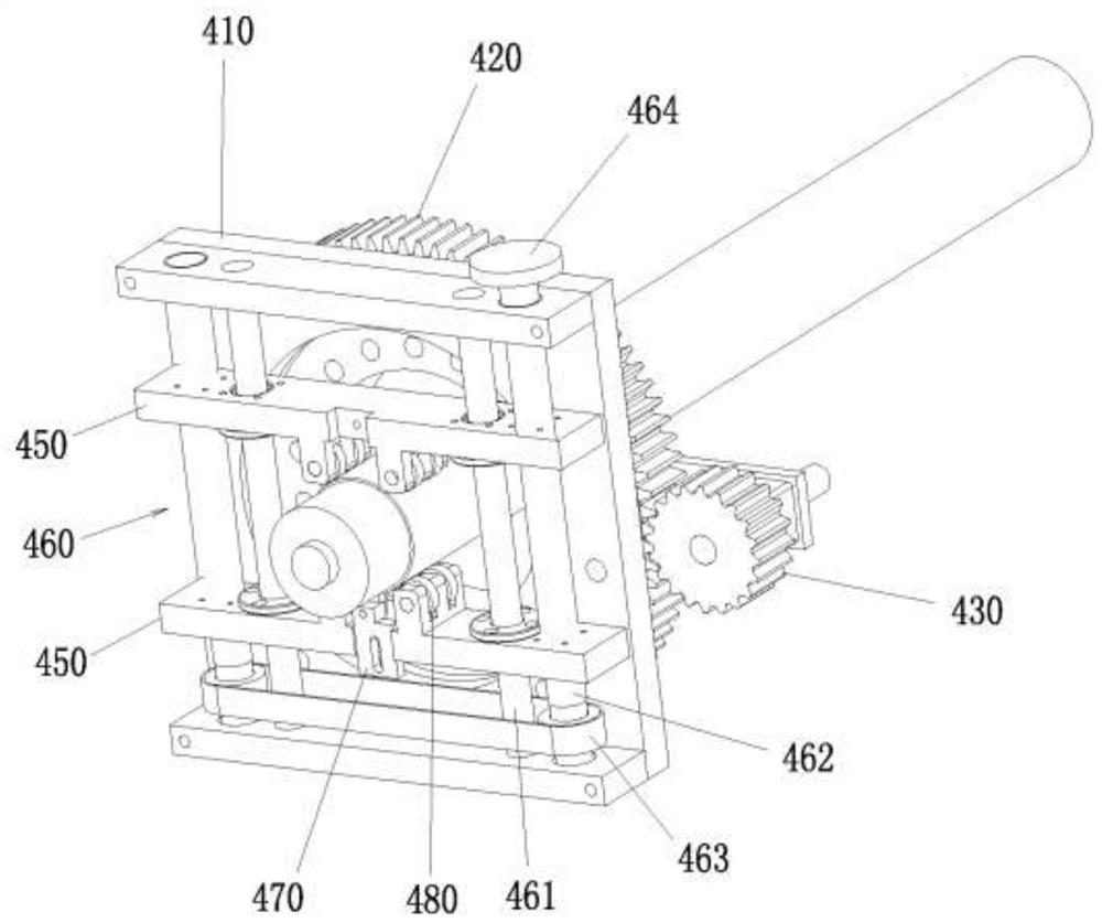 A kind of automatic stripping device and automatic stripping method of power cable outer protective sheath