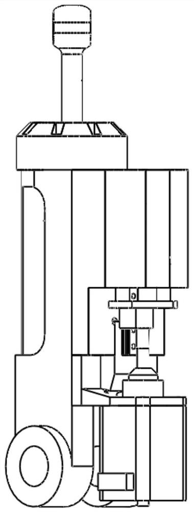 A needle valve type dual oil circuit coupling adjustment damping cylinder for intelligent knee joint prosthesis