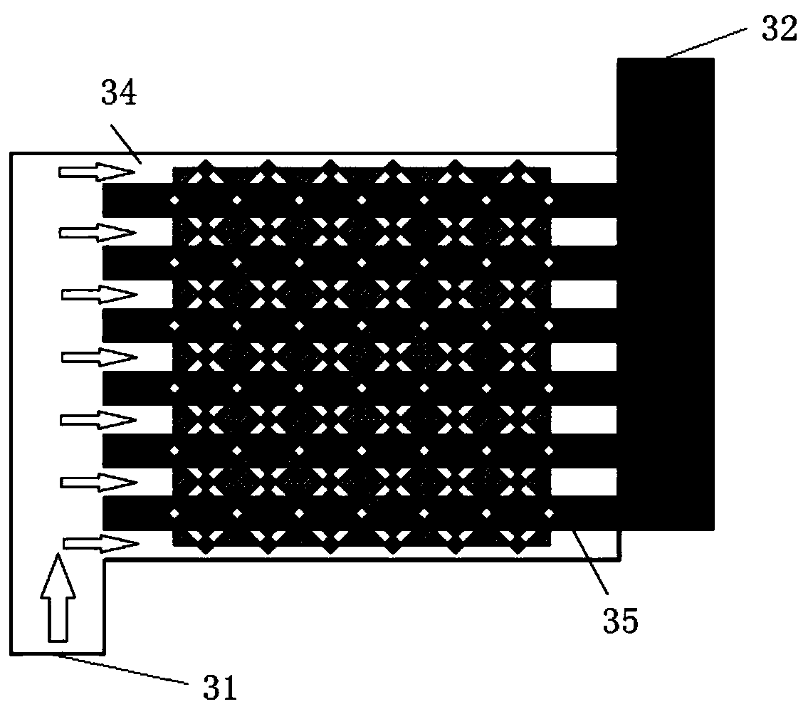 A Dense Concentrating Photovoltaic Cell Array with Reduced Mismatch Loss