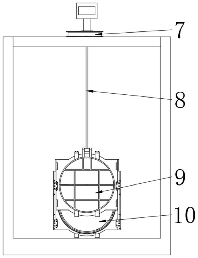 Control system for blue-green algae fishing robot and control method thereof