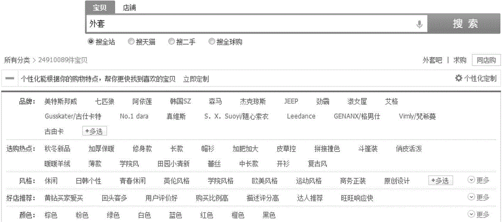 Search method and device