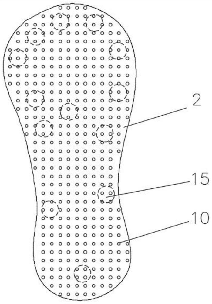 Health-care shoes based on infrared principle and preparation method of health-care shoes