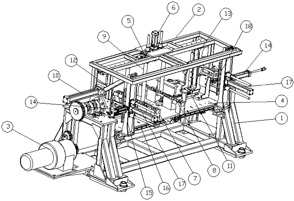 A sorting device for plate-shaped parts