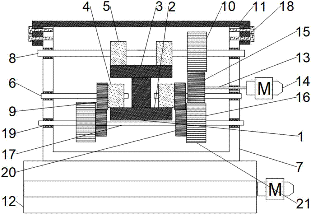 Electric-hoist walking mechanism of bridge crane