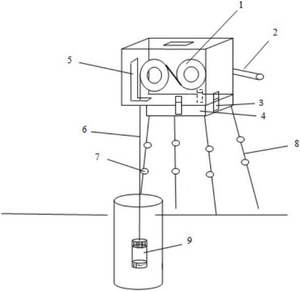 Portable combined field surveying water well water sampler