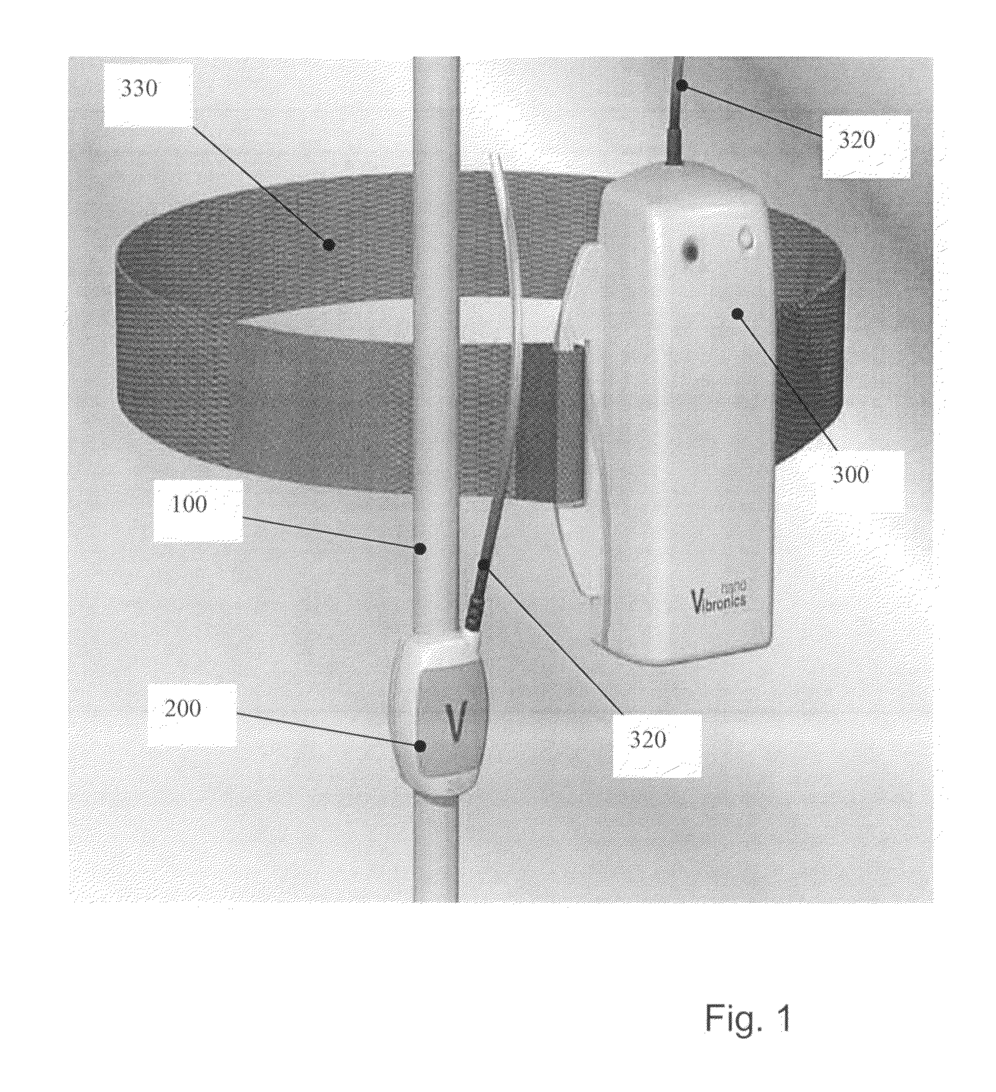 Acoustic add-on device for biofilm prevention in urinary catheter