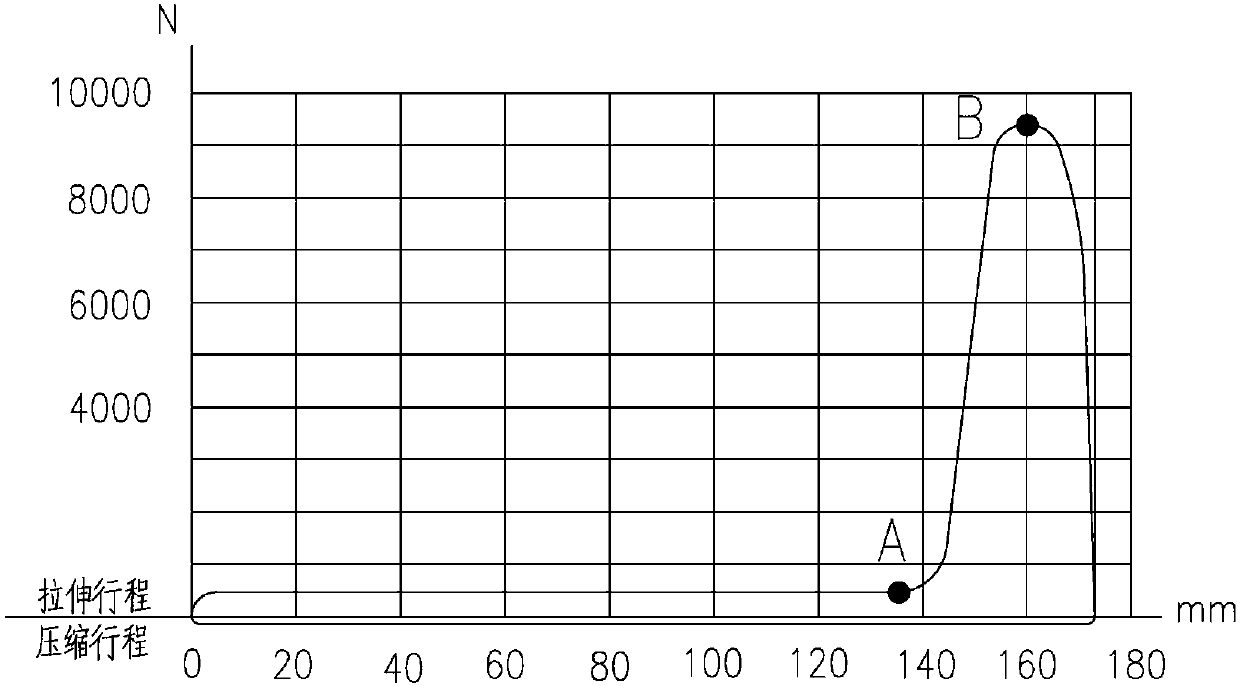 Damper for pantograph and method for adjusting maximum tensile damping force