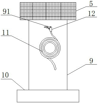 Multifunctional new energy automobile charging pile