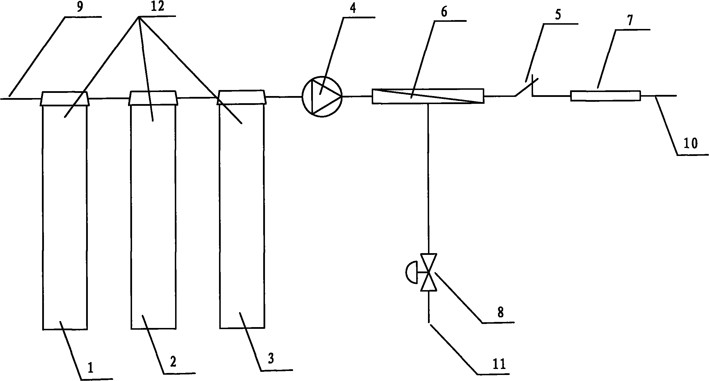 Self-priming ultra-filtration water purifier