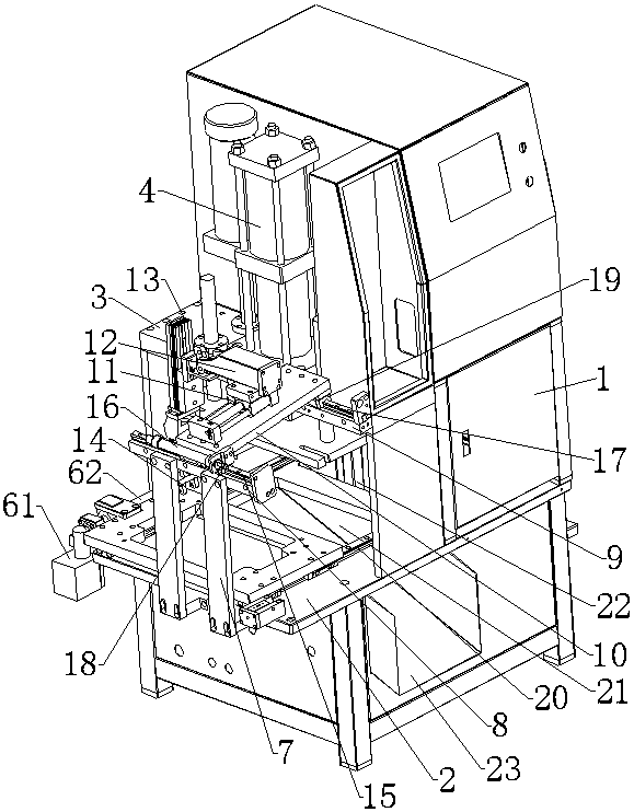 Automatic water gap classifying machine