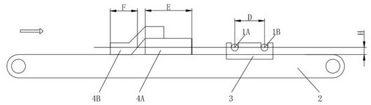 Accurate counting and detection method of belt conveying bagged objects