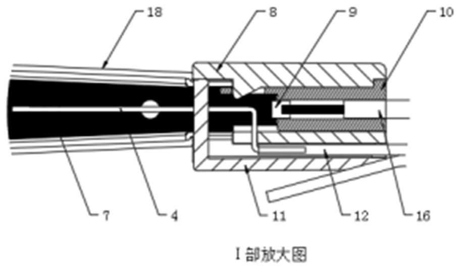 A bipolar ablation electrode