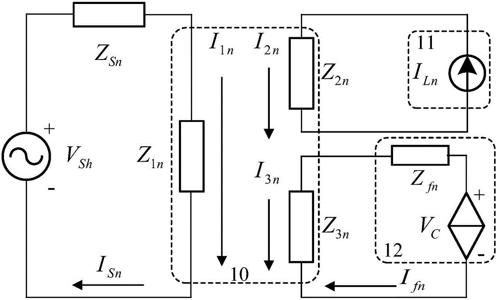 Virtual impedance comprehensive control method for power inductive filtering system