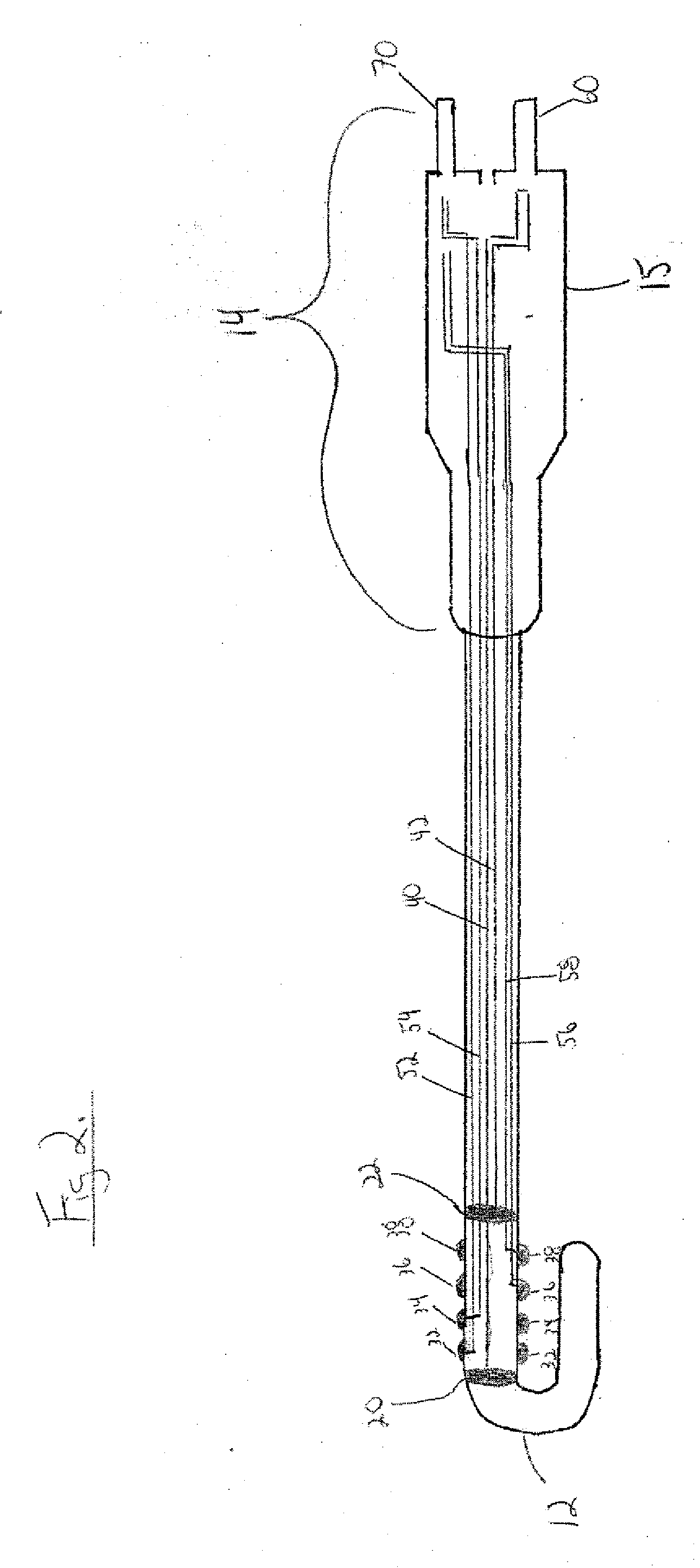 Medical probe and method of using same