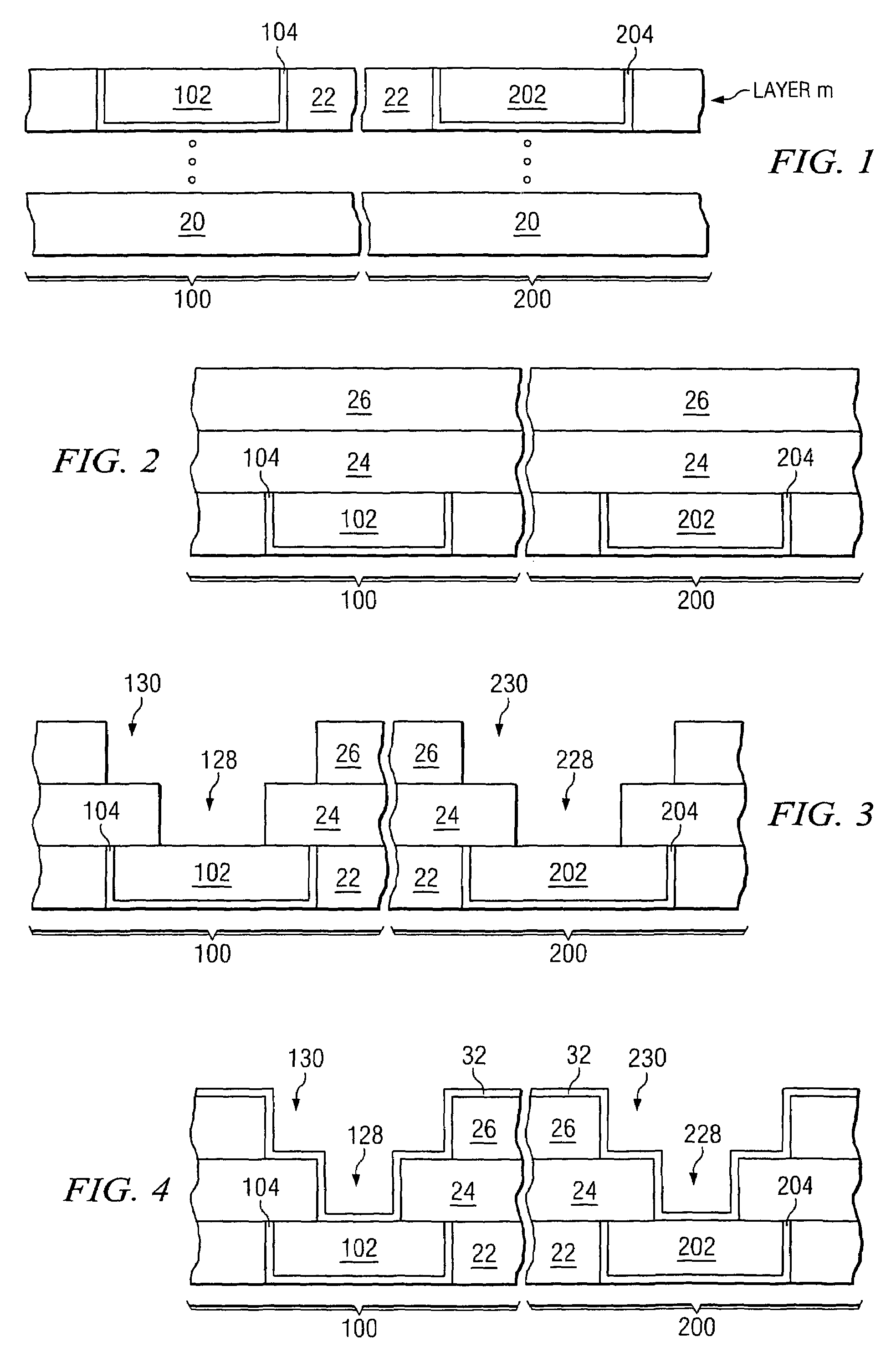 One-time-programmable anti-fuse formed using damascene process