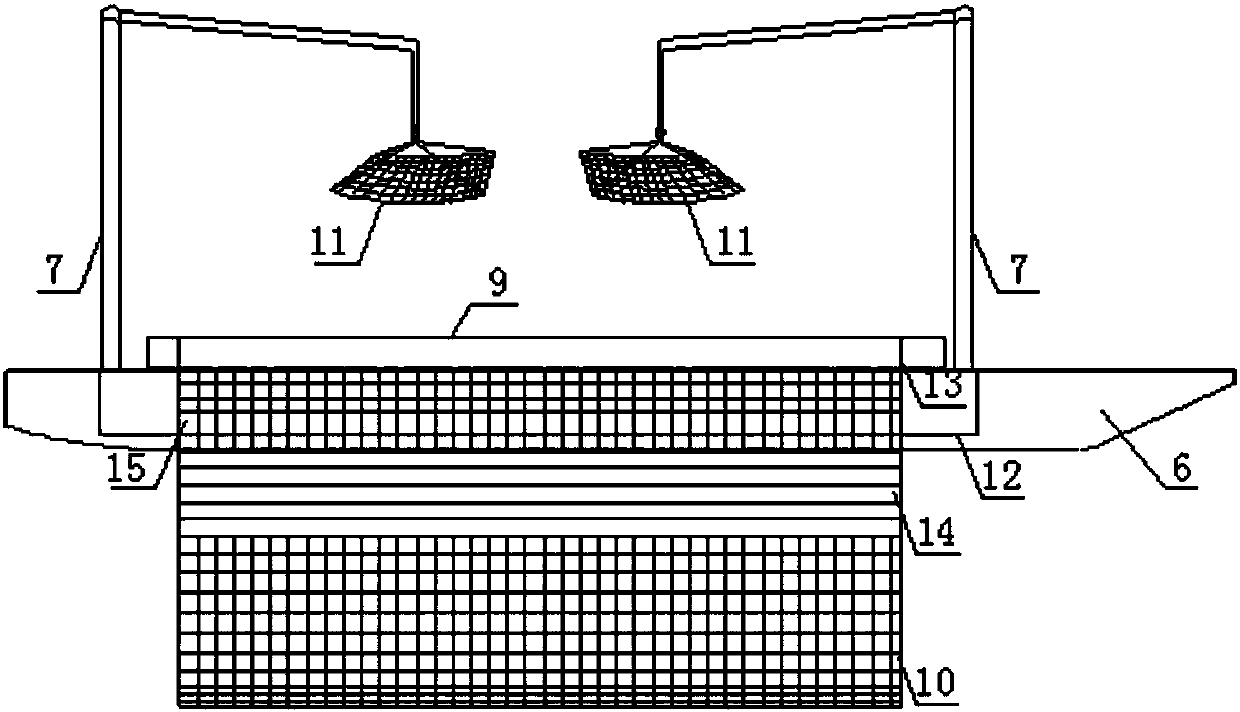 Construction method of deep water mixed embankment