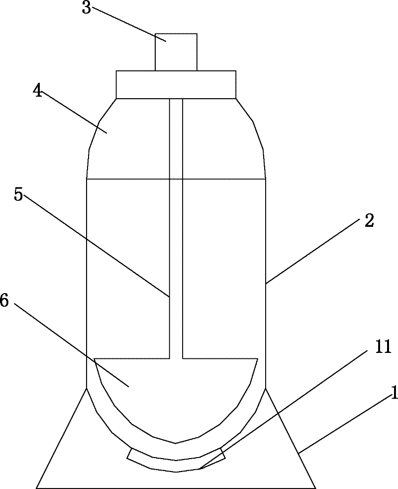 Weighing stirrer