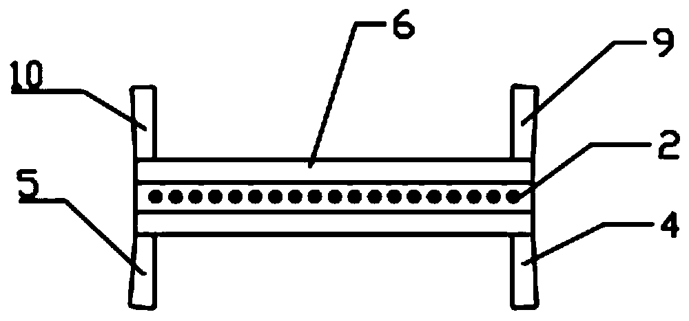 Triangular warning sign capable of self-sensing distress and use method of triangular warning sign