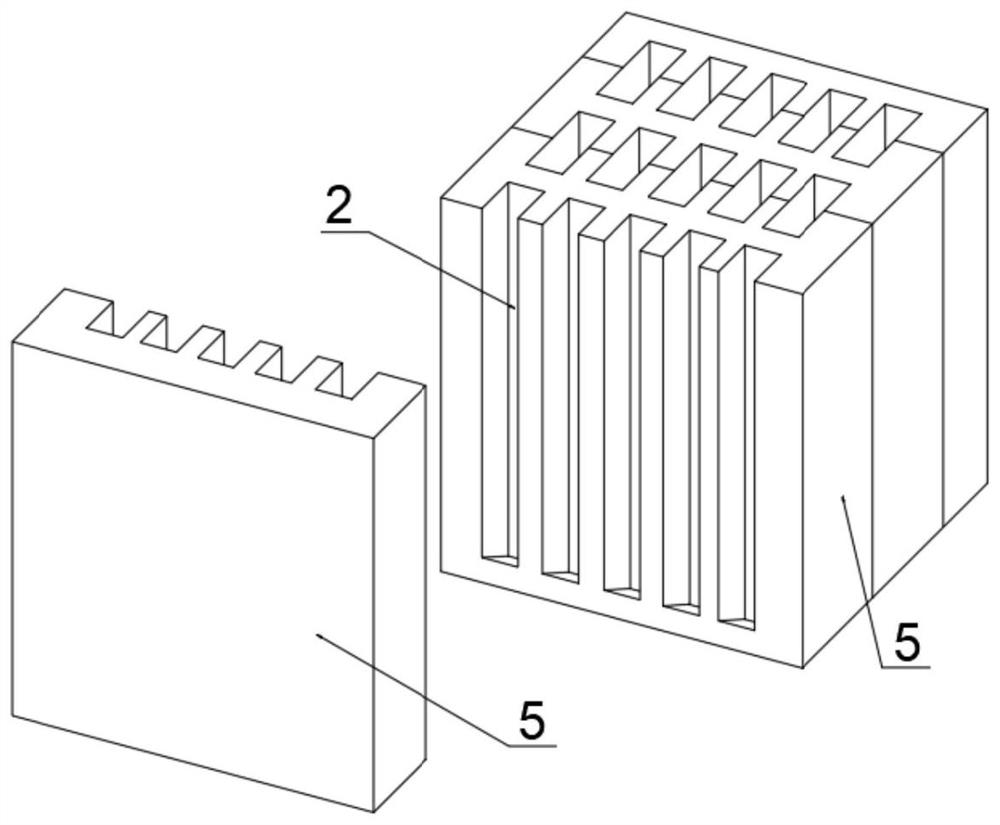 Test method for simulating tunnel to pass through columnar jointed rock mass