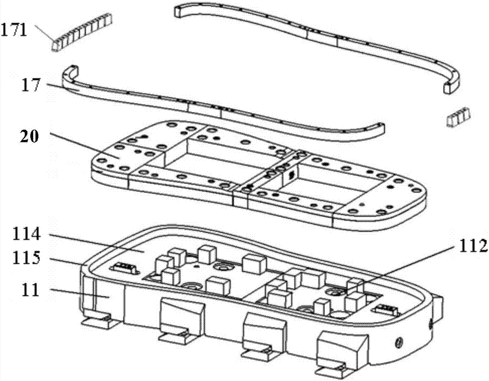 Stamping blanking die with switching mechanism