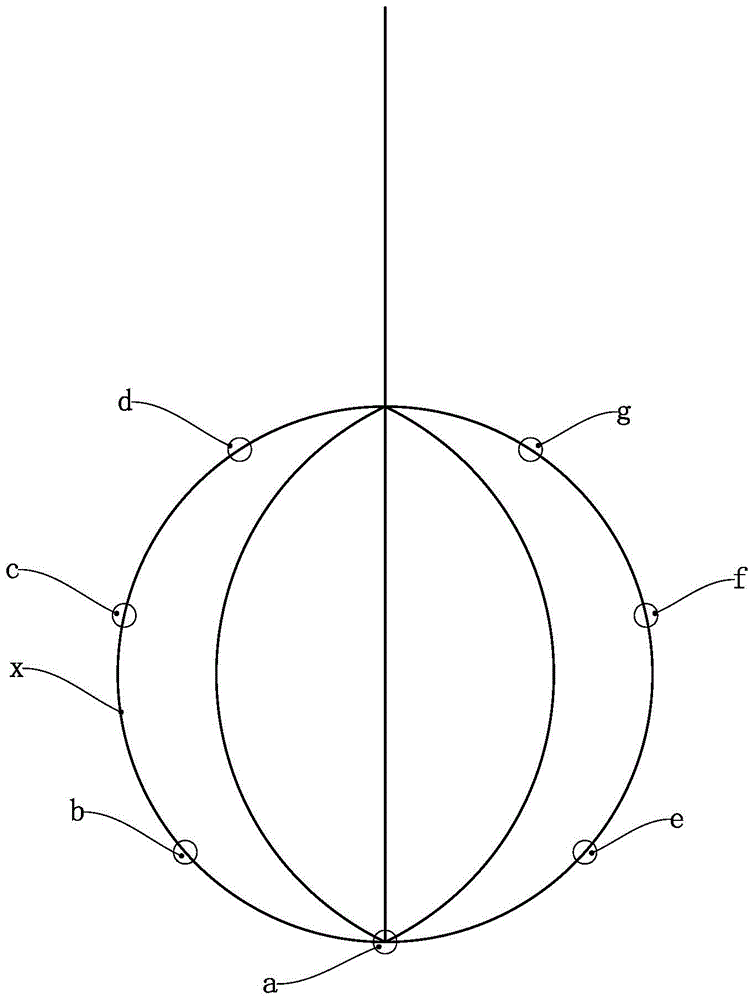 A method for detecting root nodules of cherry blossoms by sampling with Luoyang shovel