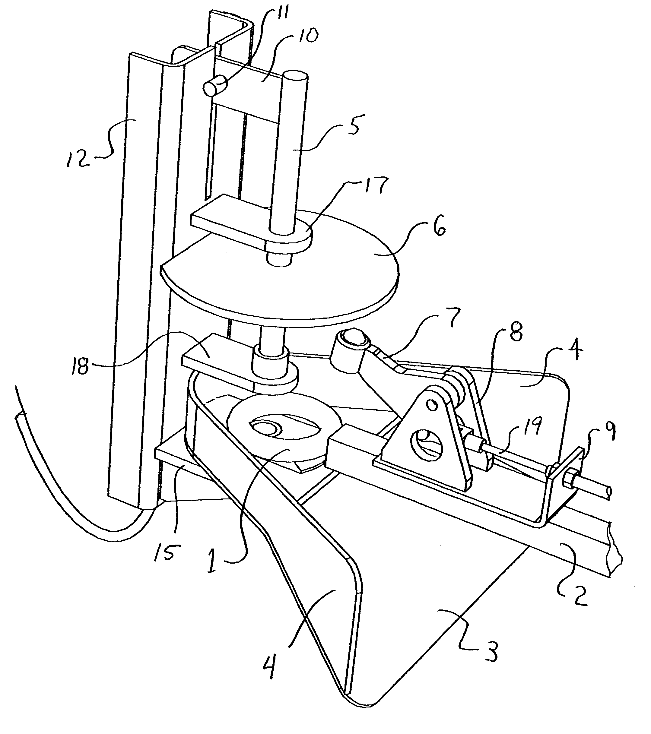 Self-aligning hitch assembly