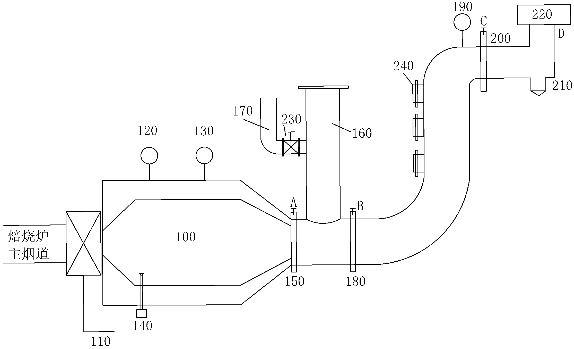 Smoke exhaust backflash energy-saving device and method